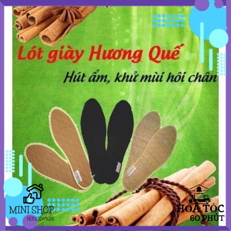 Lót quế, lót khử mùi hương quế, lót giày nam chống hôi chân