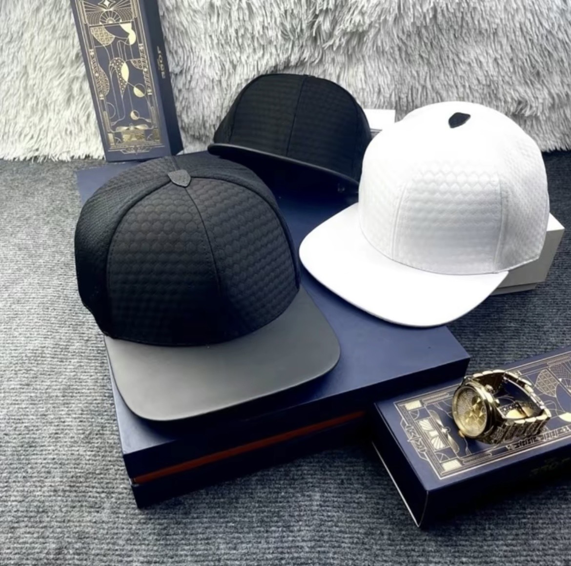 Mũ snapback lưỡi bằng phối lưới thoáng mát, vnxk chất kaki