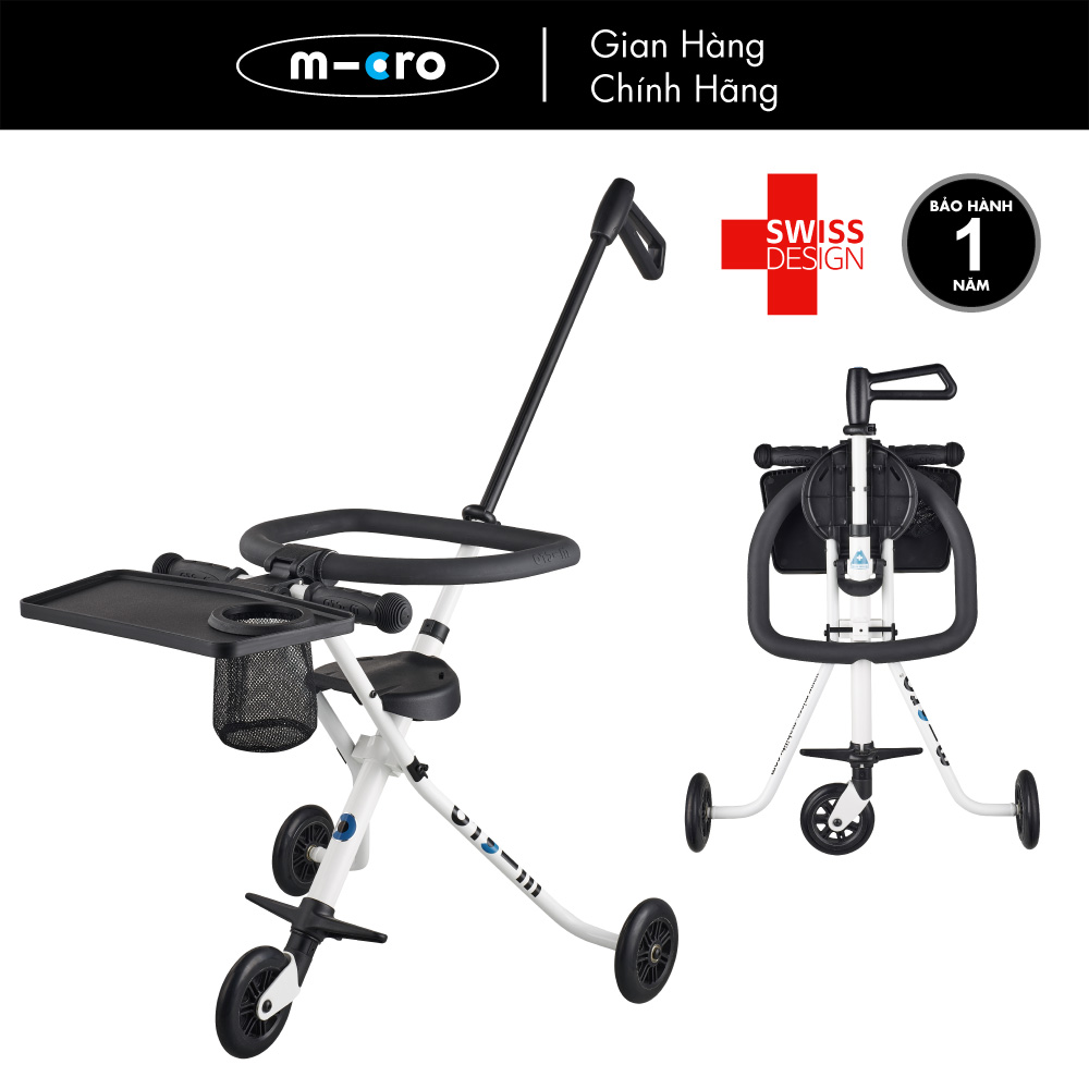Xe đẩy gấp gọn cho bé Micro Trike Plus