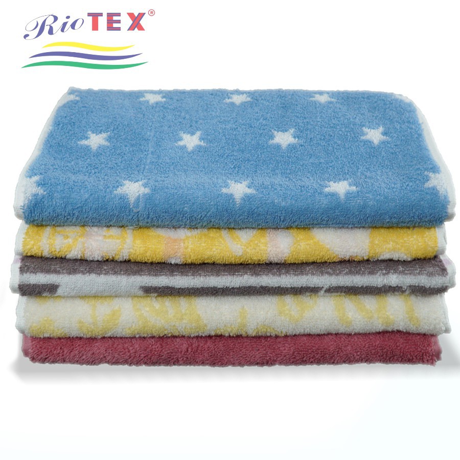 Khăn mặt riotex 100% cotton cao cấp mềm mịn, khăn mặt songwol xuất khẩu hàn quốc 34x78cm100g
