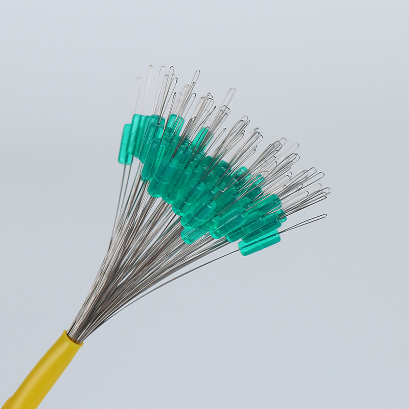 Bộ 100 hạt chặn silicon, hạt chặn phao câu đài, chặn phao câu cá