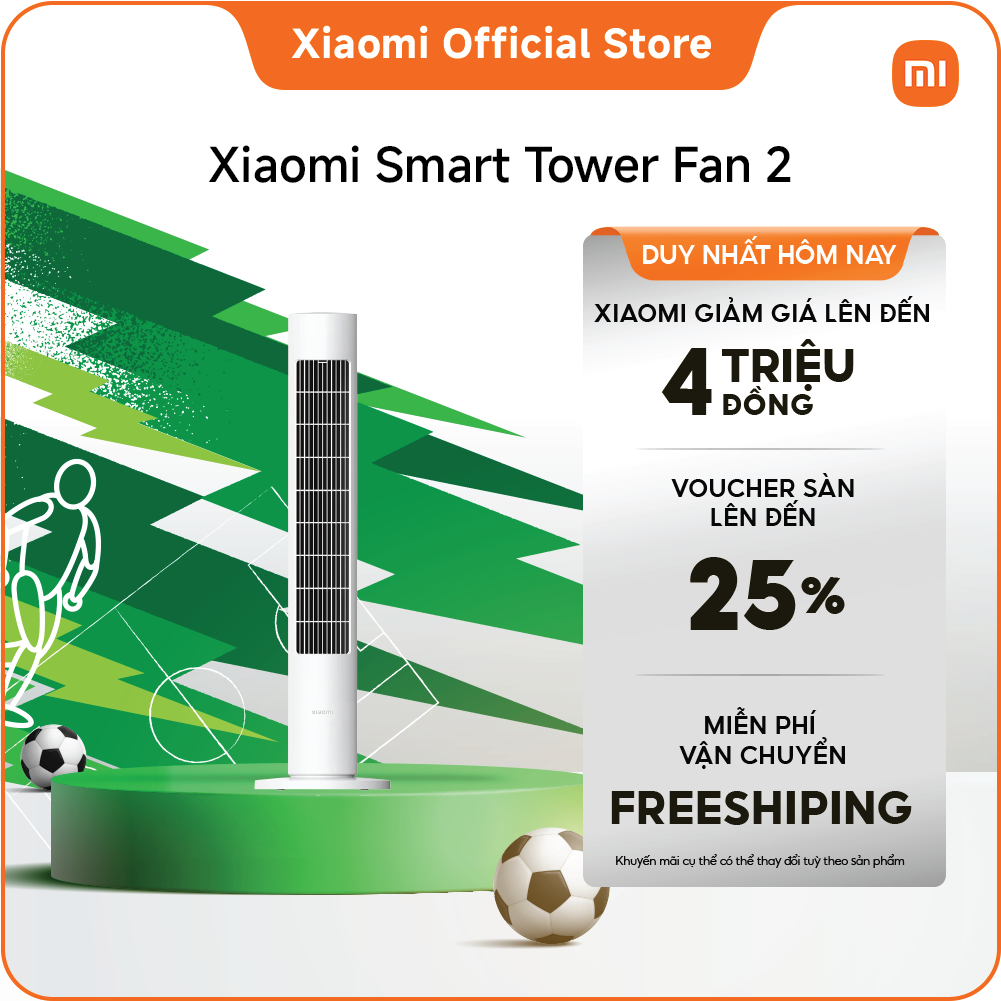 Quạt tháp thông minh Xiaomi Smart Tower Fan 2
