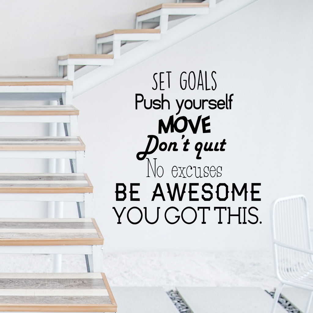 Decal dán tường Tiếng anh tạo động lực "You Got This" hay và ý nghĩa