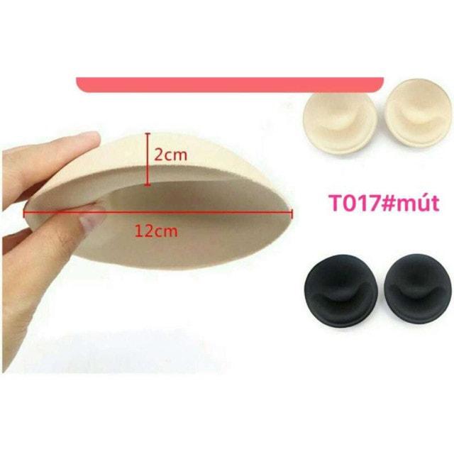 Set 2 miếng lót đệm nâng ngực, miếng lót áo bra tròn