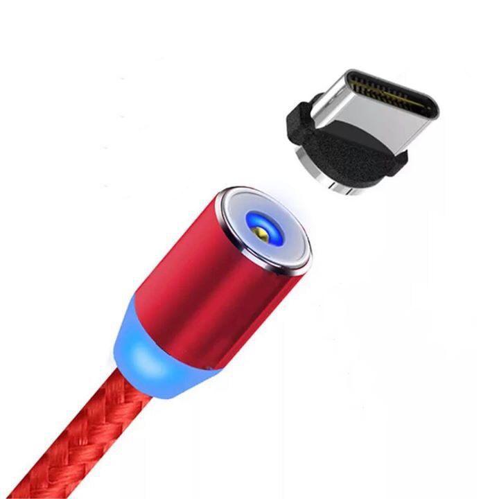 Dây cáp sạc nam châm usb type-c cho điện thoại samsung