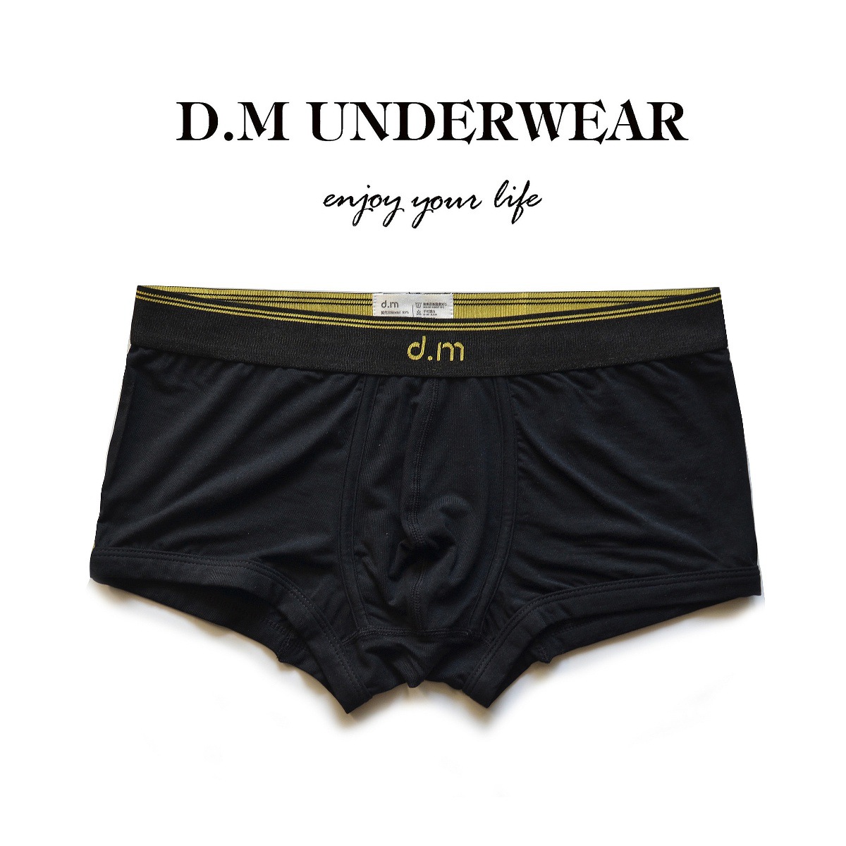 [ Nội Địa Trung ] Quần sịp Boxer Nam D.M MenUnderwears sợi Viscose ( Mềm mại thoáng mát)