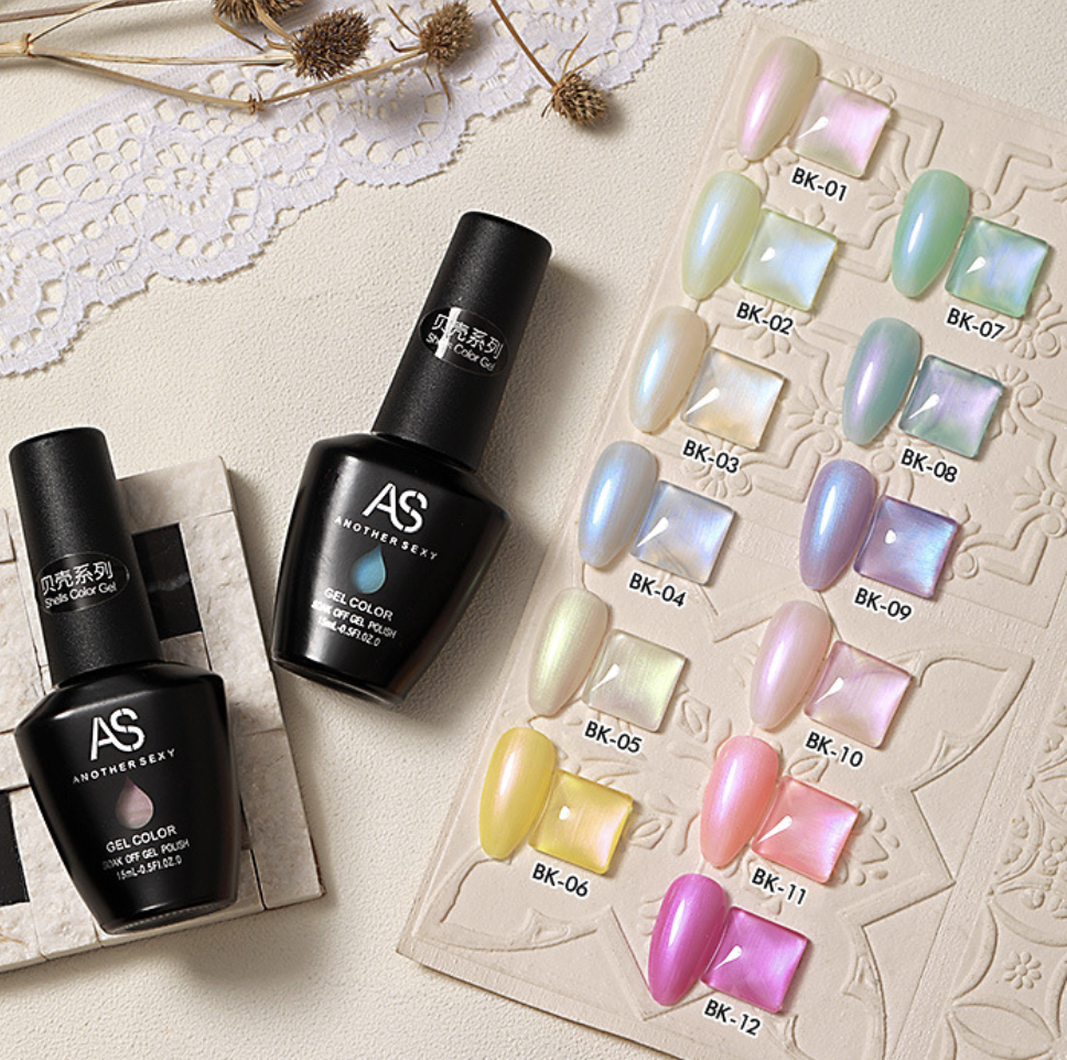 Sơn Gel Nhũ Ngọc Trai AS Mã BK 15ml