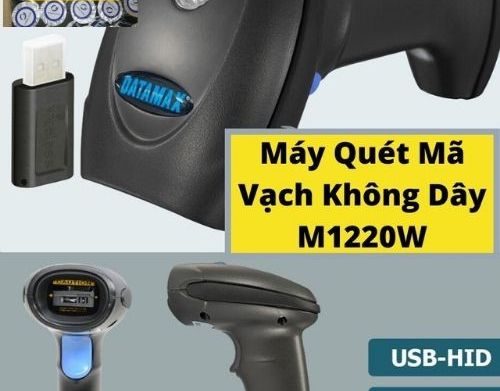 Máy quét mã vạch cầm tay không dây datamax m1220w