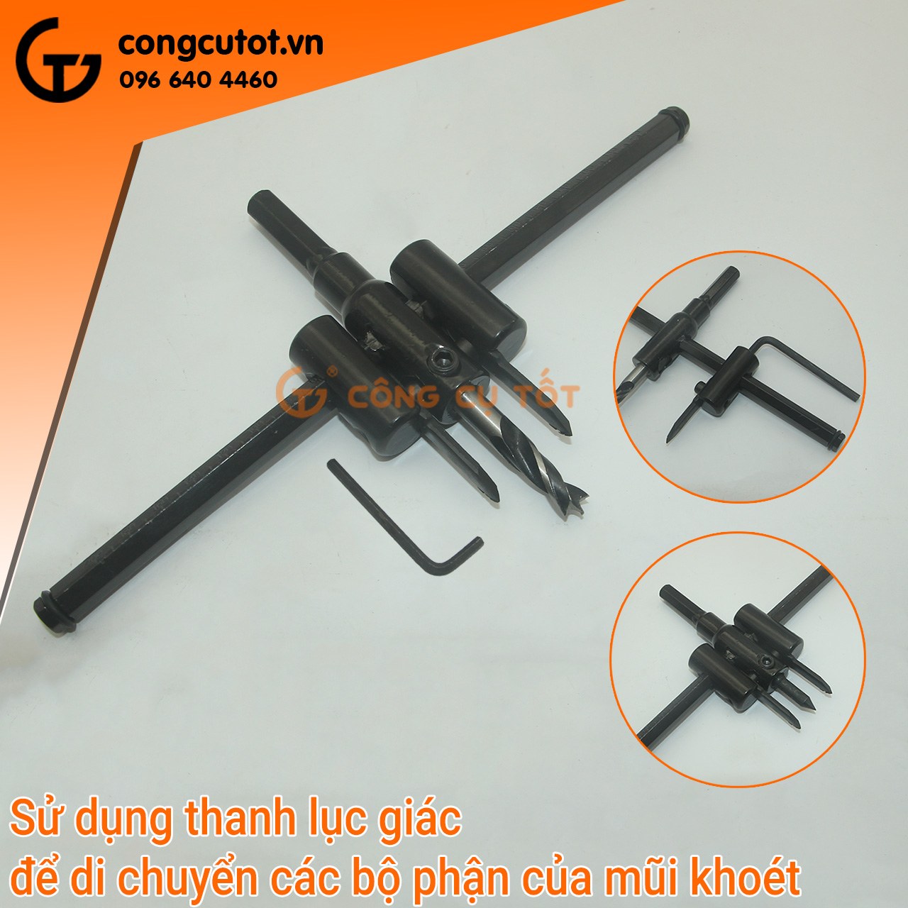 Mũi khoét thạch cao tăng đưa 30-200mm, 30-300mm TWOSTARS