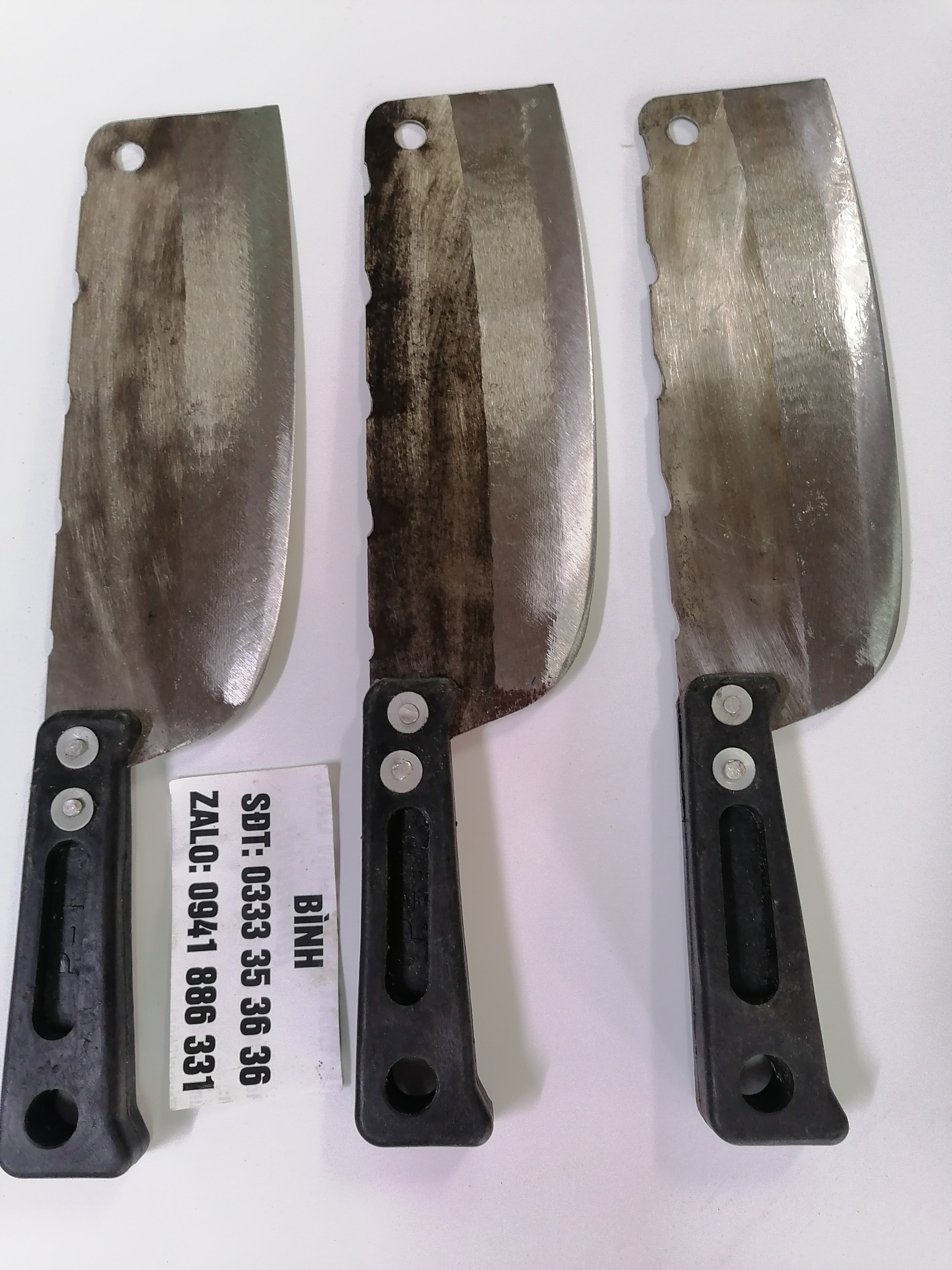 Dao cán nhựa ( gọt hoa quả, rau , thái thịt )