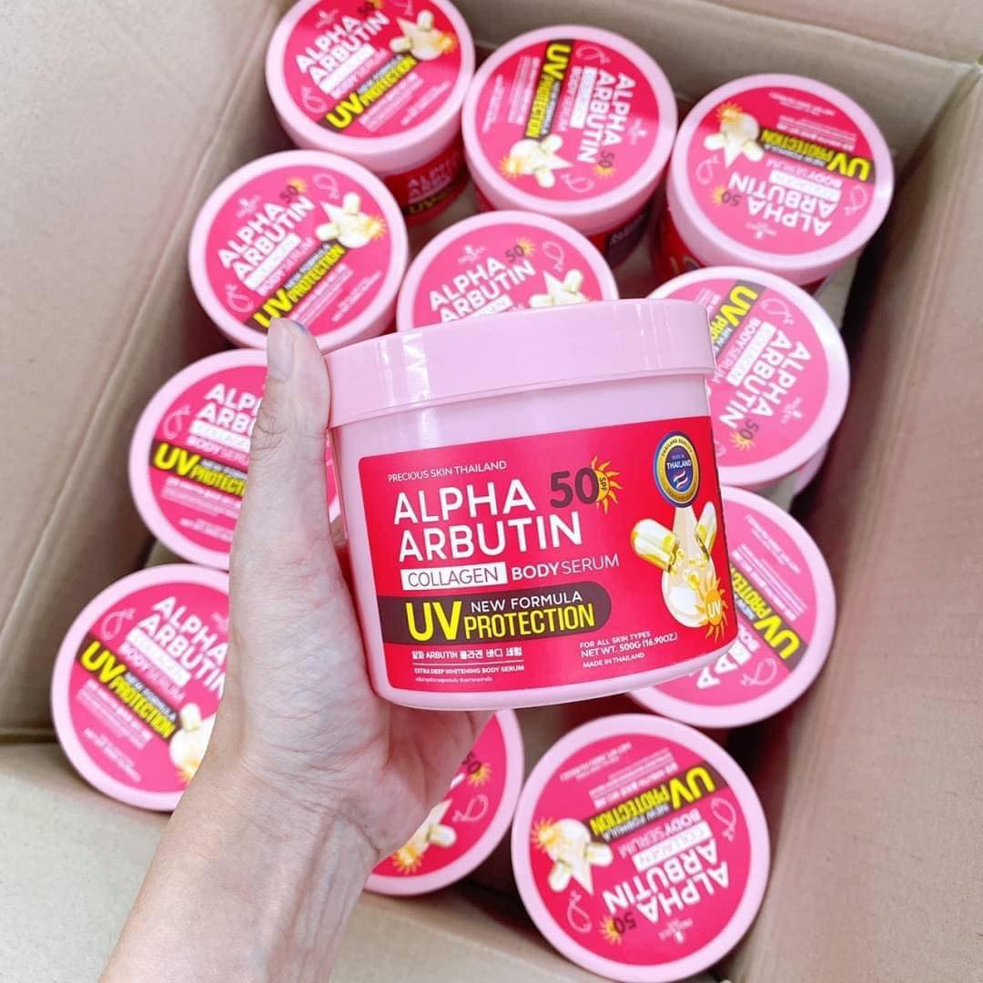 Kem body alpha arbutin 500gr