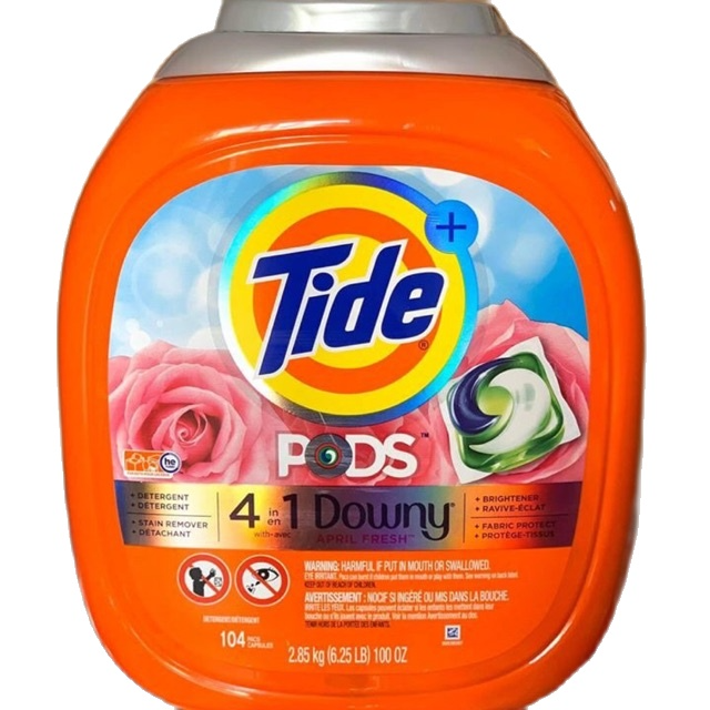Viên giặt tide pods downy 104 viên của mỹ