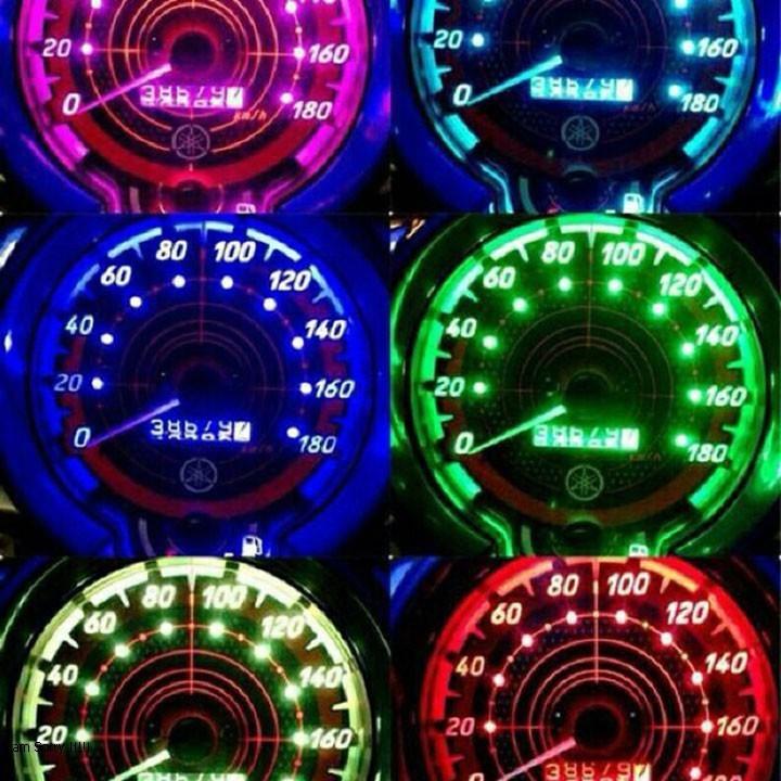 Led đá số đổi màu cho xe 5 số