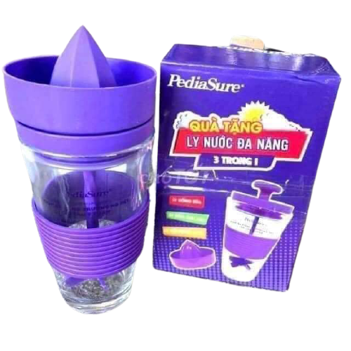 Ly Thủy tinh đa năng 3in1 quà pediasure