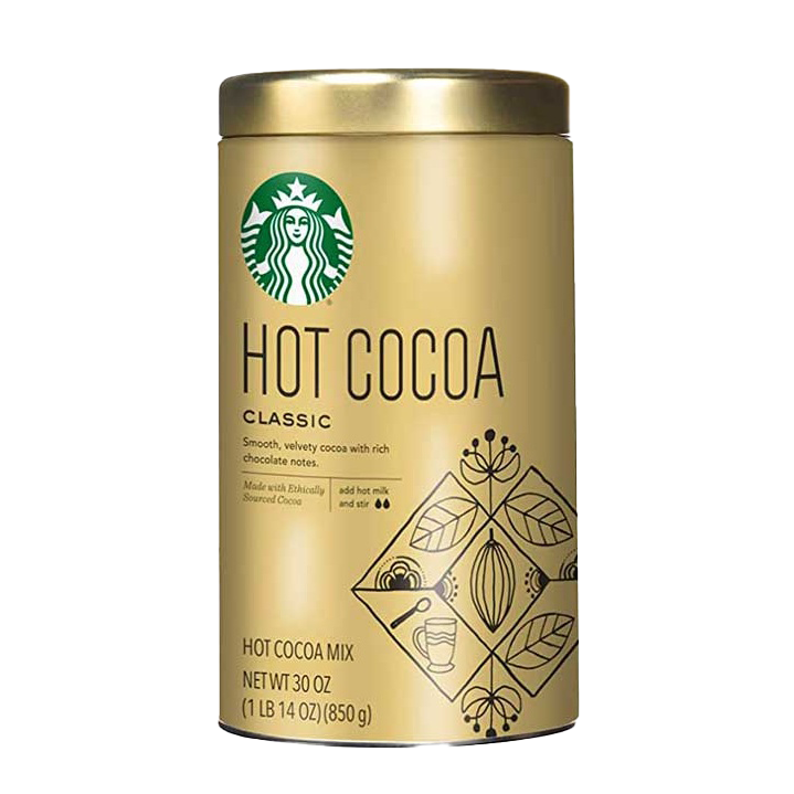 Bột cacao starbucks hot cocoa classic 850g - chính hãng mỹ