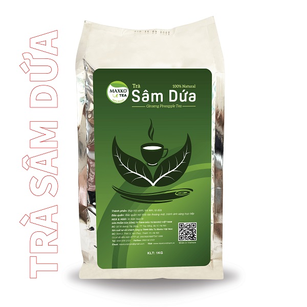 Trà khai vị sâm dứa, túi 1kg