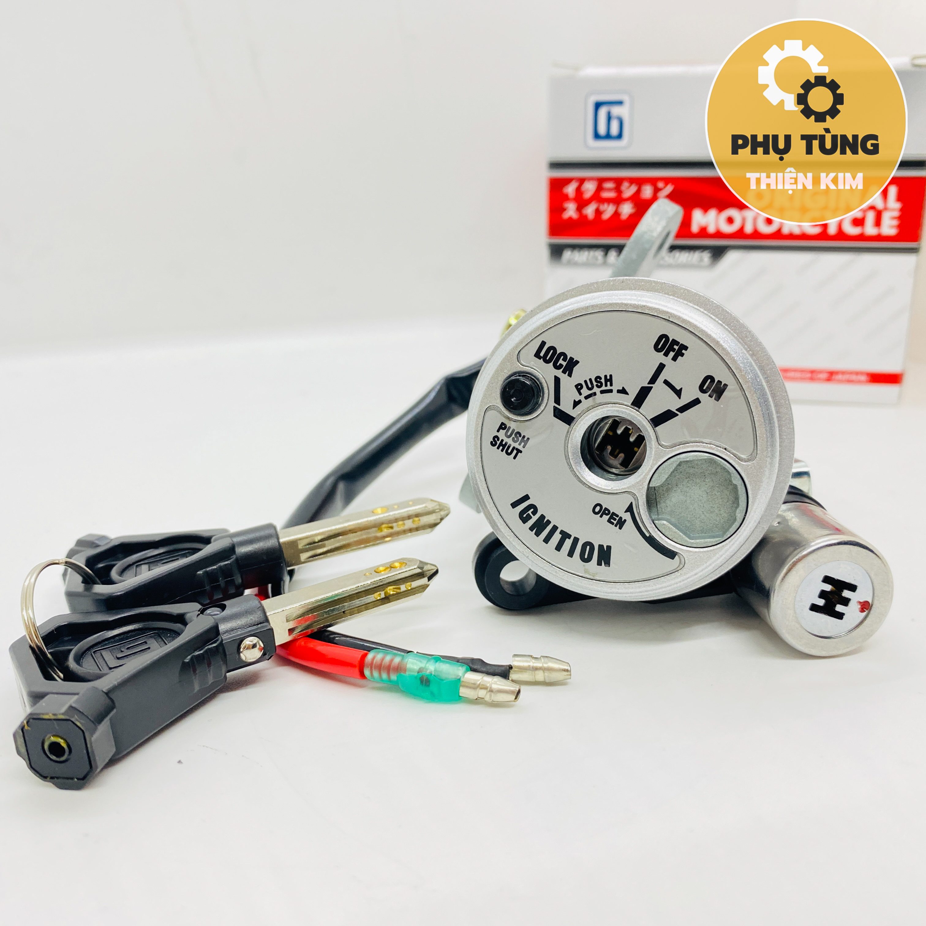 Ổ Khóa Chống Trộm Yamaha Exciter RC 135 2011 Đến 2015 6 Cạnh BH 12 Tháng 1
