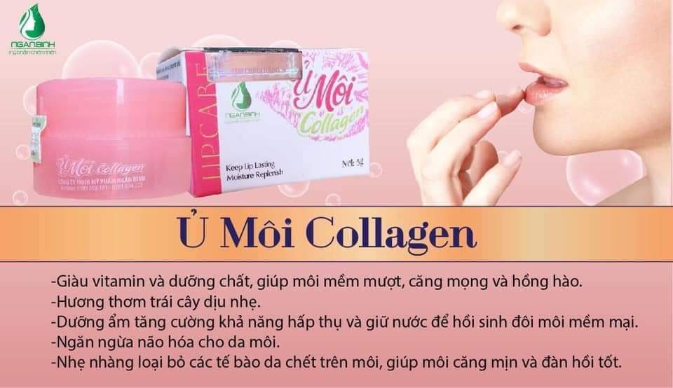 [HCM]Ủ Môi Collagen - là sản phẩm 100% tự nhiên