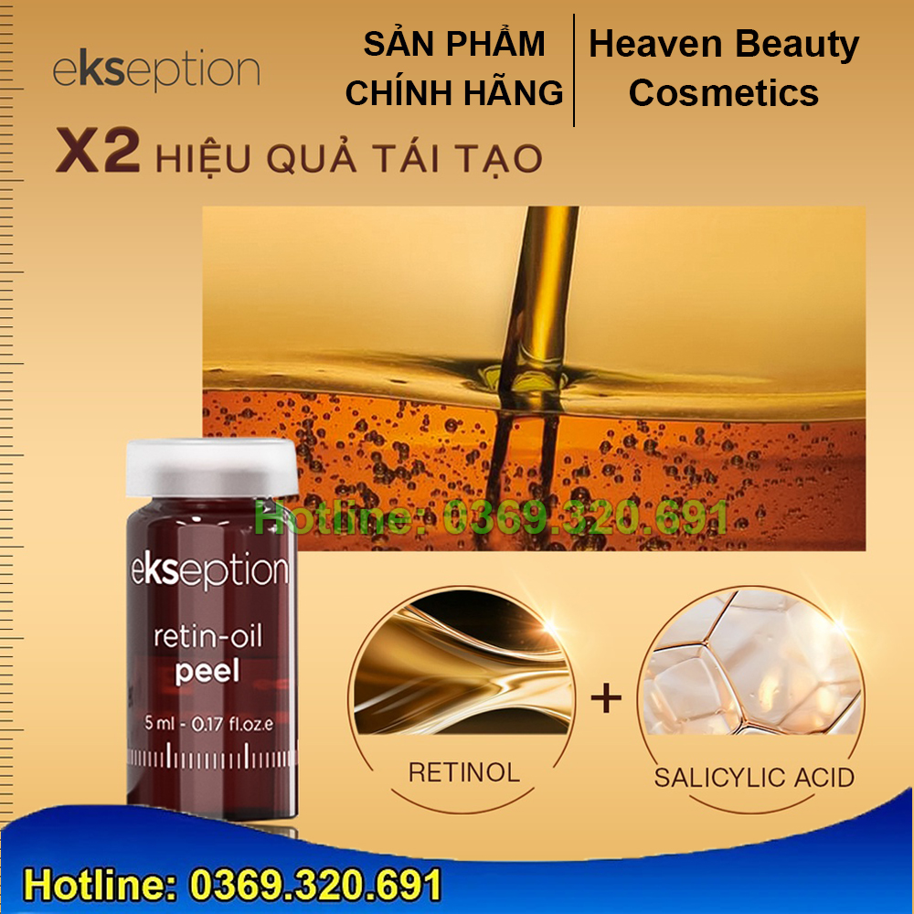 Tinh chất Peel da Gogreen Ekseption Retin-oil 5ml