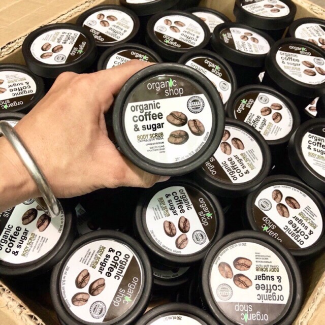 Tẩy Tế Bào Chết Organic Coffee & Sugar