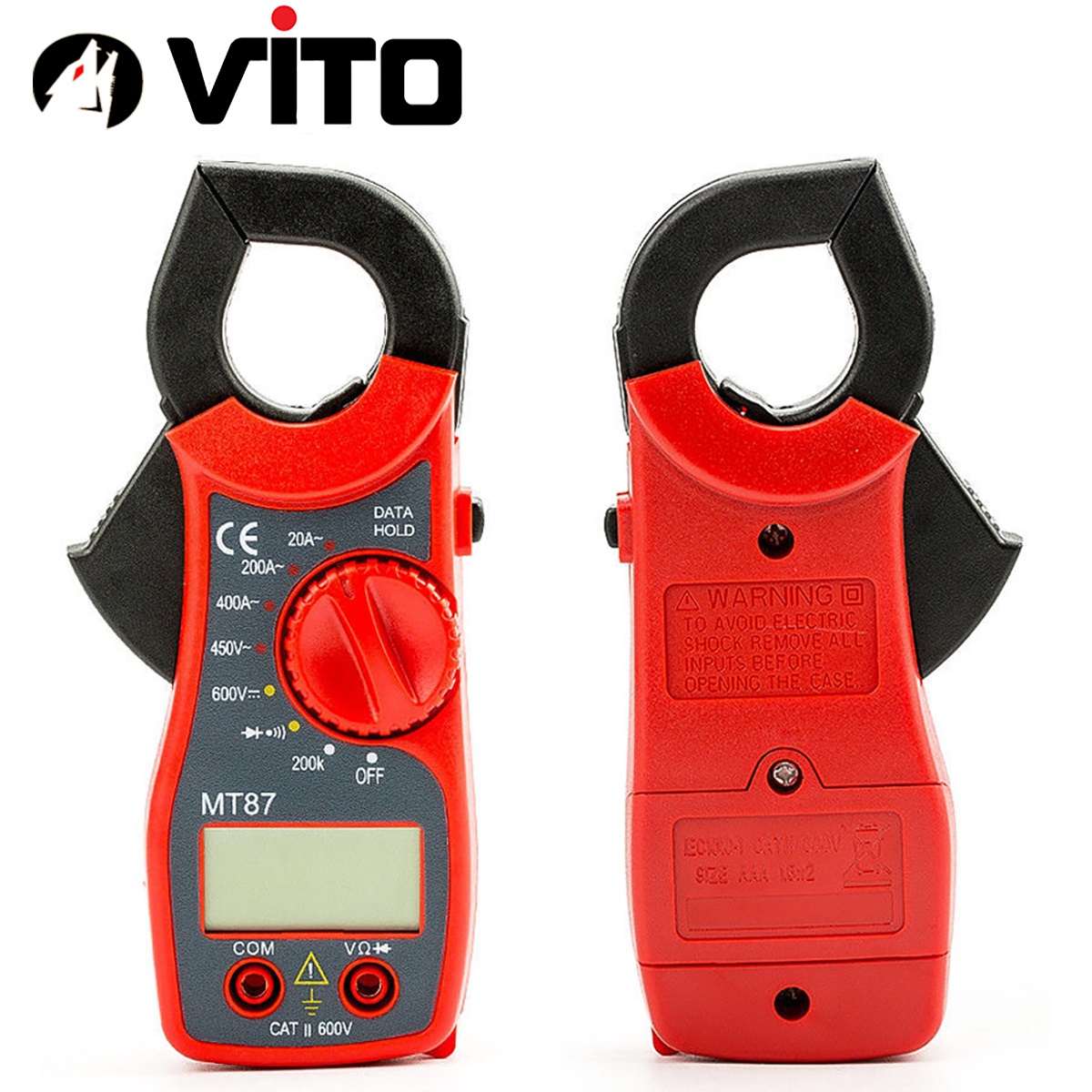 Đồng hồ đo điện vạn năng ampe kìm vito mt87 chuyên dụng cho thợ điện tử