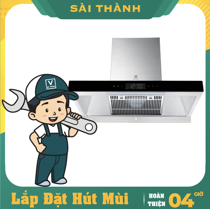 [HCM] Dịch Vụ Lắp đặt Máy Hút Mùi, Hút Khói - Điện máy Sài Thành