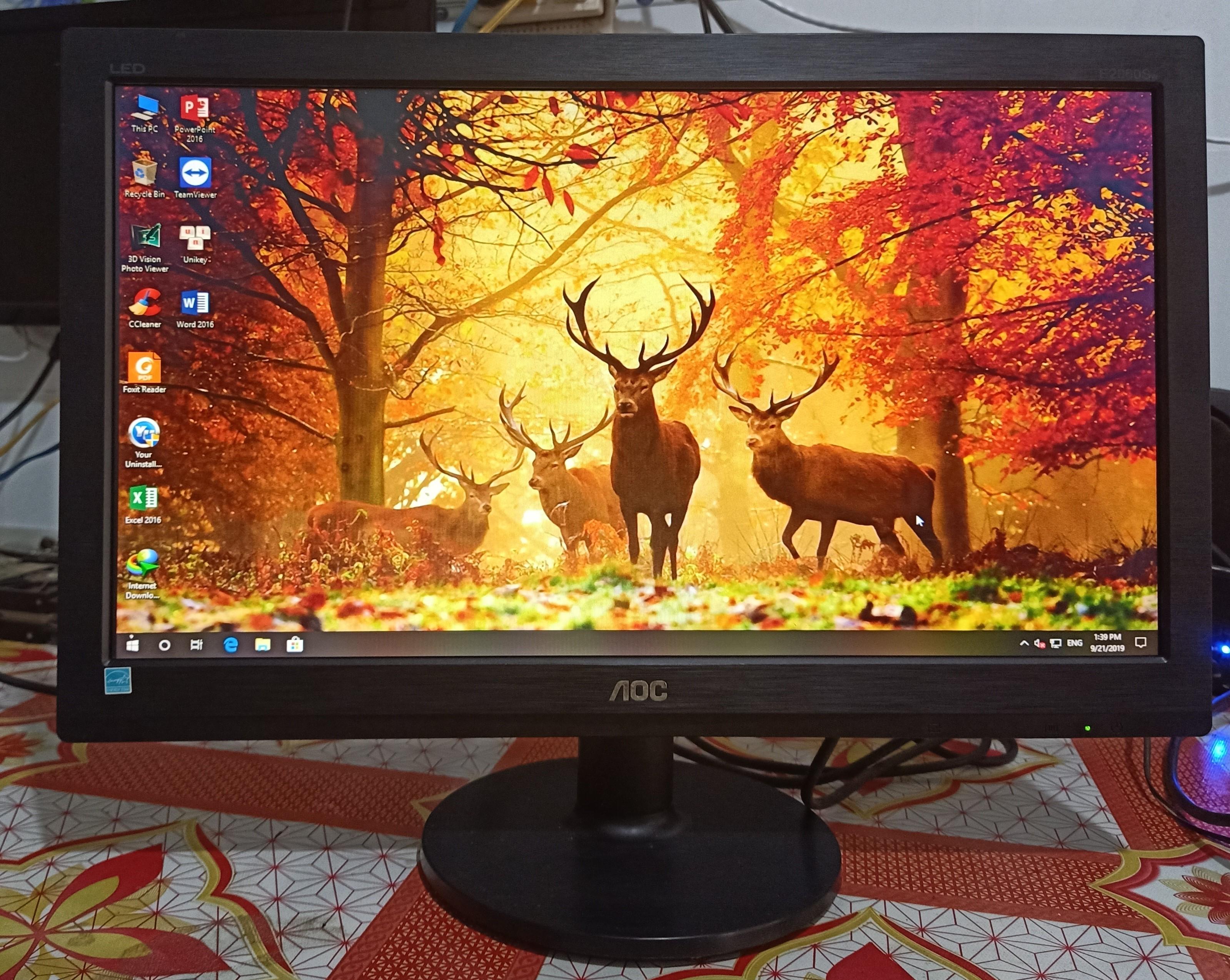 Màn hình aoc 20in led full hd màu sắc đẹp tươi sáng