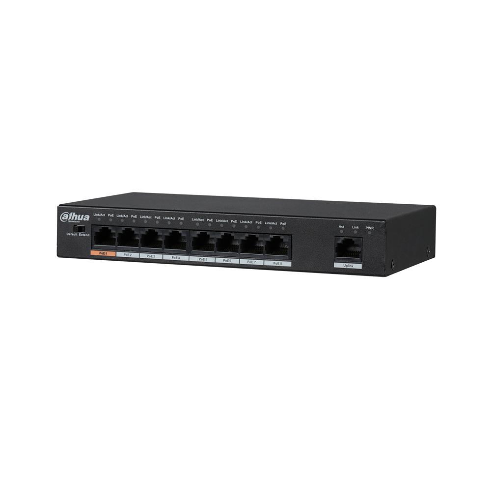 Switch poe hai lớp 8-port dahua pfs3009-8et-96
