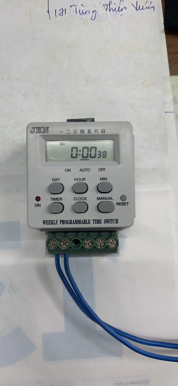 Đồng hồ điều chỉnh thời gian timer jkn wts-3 110/220vac, điều chỉnh thời gian trong tuần, chất lượng chính xác - vutu shop