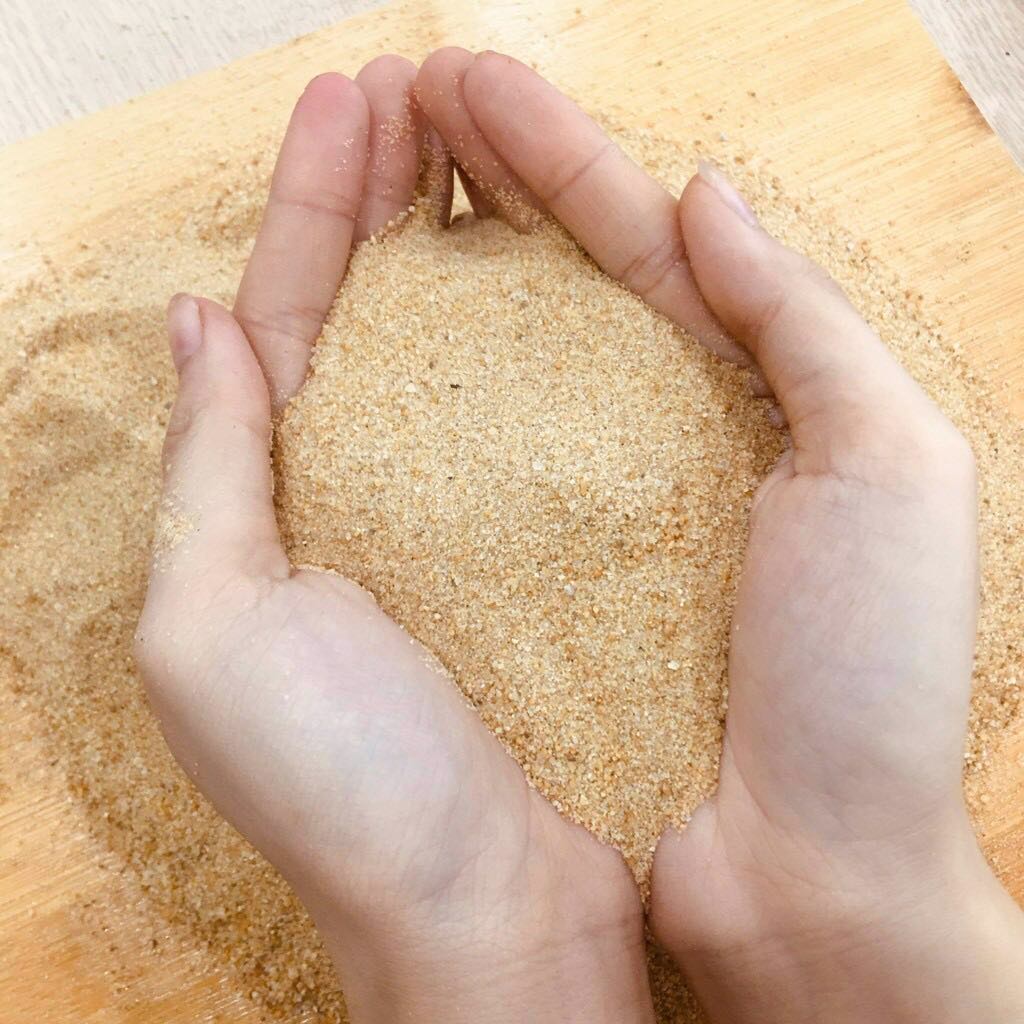 1kg Cát nắng vàng trang trí hồ cá , hồ bio top