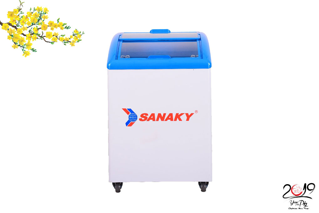Tủ đông sanaky vh-182k nắp kính