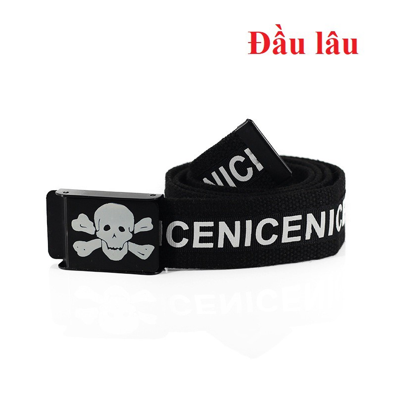 Thắt lưng vải canvas Supreme
