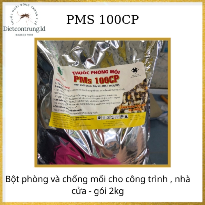 [ bột chống mối pms - 100 /2kg ]