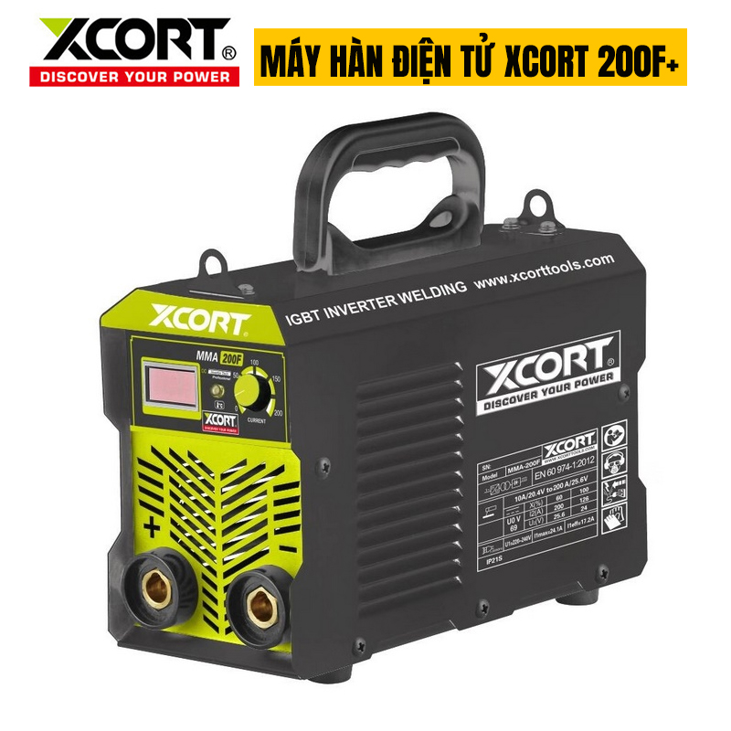 MÁY HÀN ĐIỆN TỬ-MÁY HÀN ĐIỆN TỬ MMA-200F+ XCORT INVERTER [CHÍNH HÃNG]