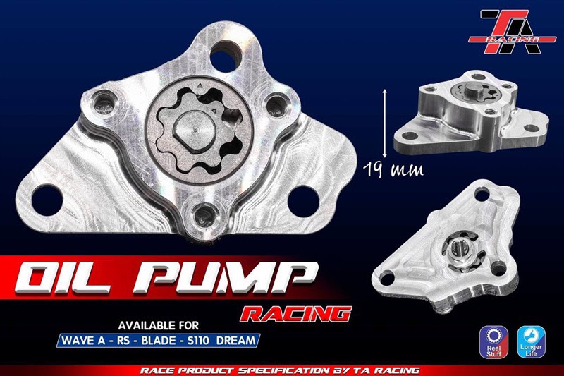 Bơm nhớt cnc ta dream wave lắp như zin