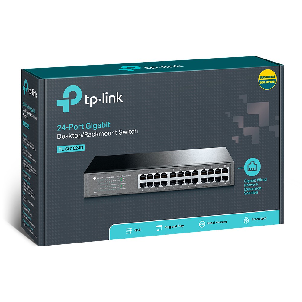 Bộ chia tín hiệu 24 cổng gigabit desktop/rackmount tl-sg1024d