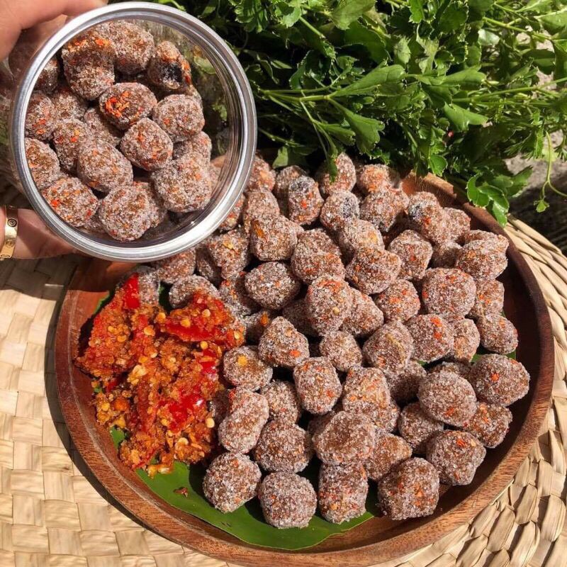 500g me ngào đường chua cay me