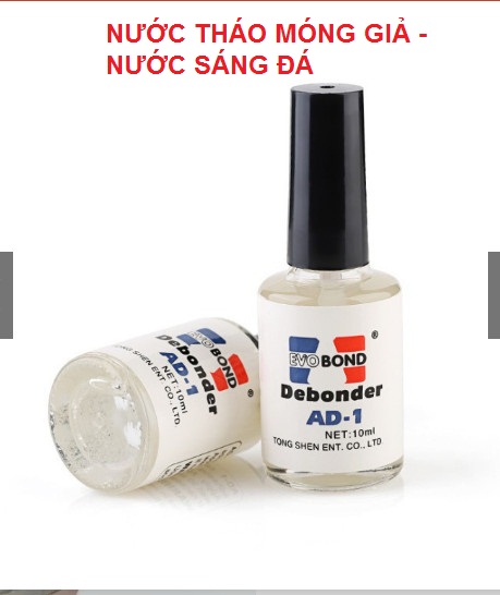 Nước tháo móng giả Evobond Debonder, Nước Sáng Đá