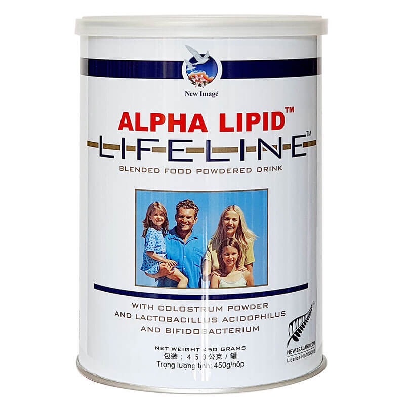 Sữa Non Alpha Lipid Lifeline 450g Của New Zealand