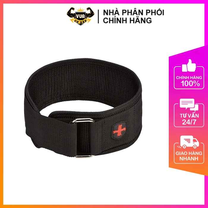 Đai lưng Harbinger Nylon Belt 4 inch - Loại mềm