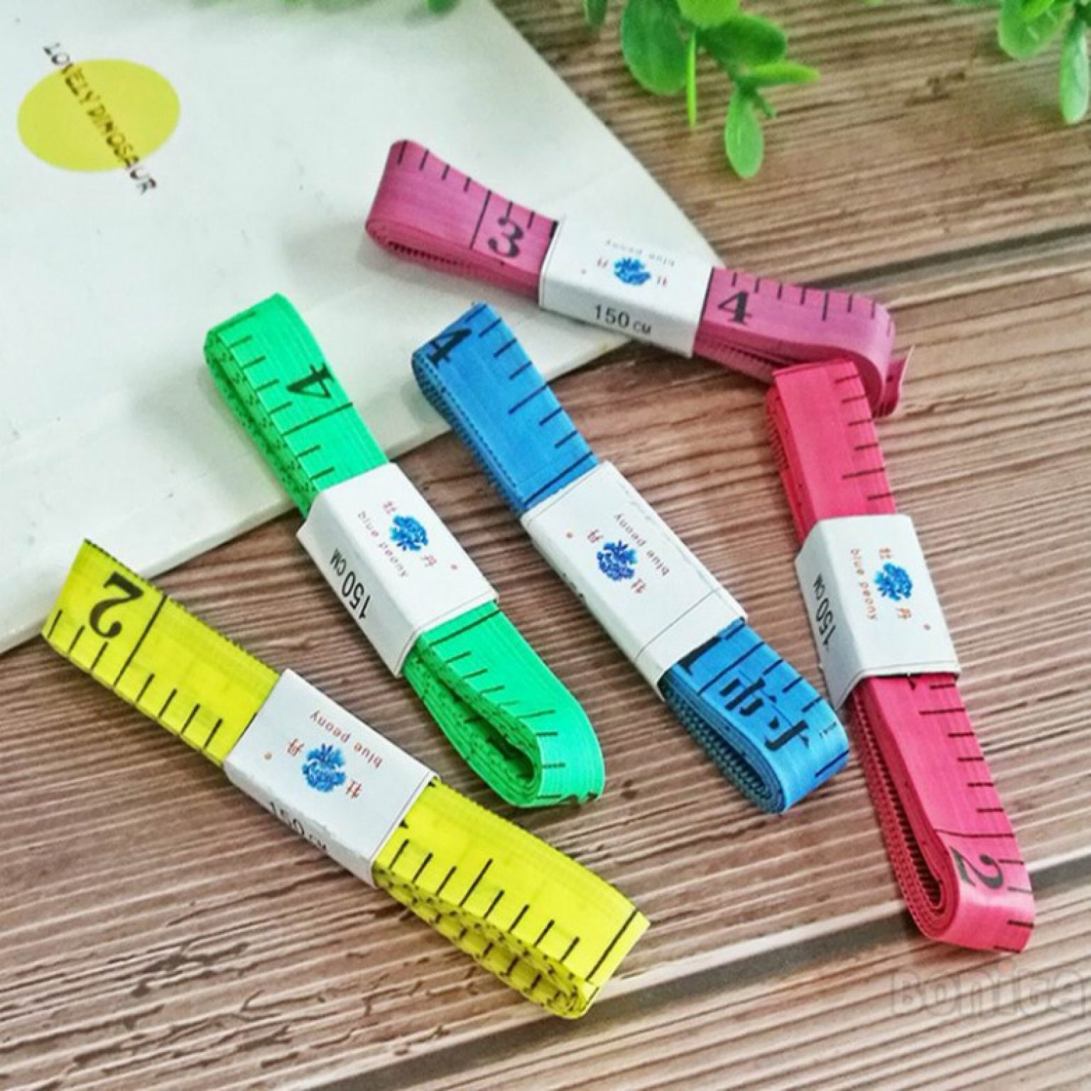 Combo 2 cuộn Thước dây may đồ, đo eo, chiều cao 1.5 mét