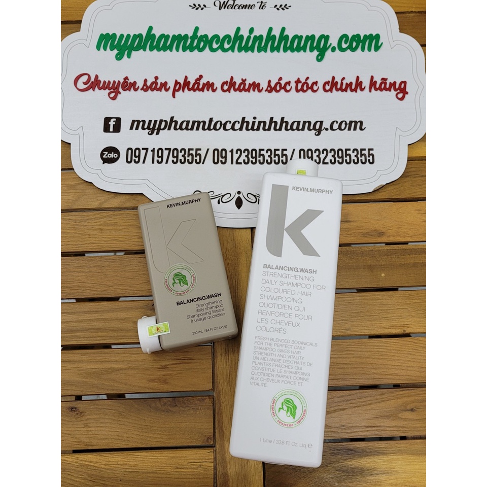 Dầu gội hàng ngày kevin murphy cân bằng dầu da đầu balancing wash 250ml - 1000ml