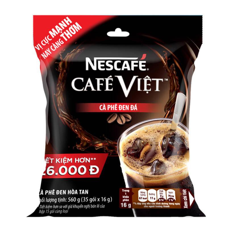 Cà phê đen hòa tan Nestle việt cà phê đen đá