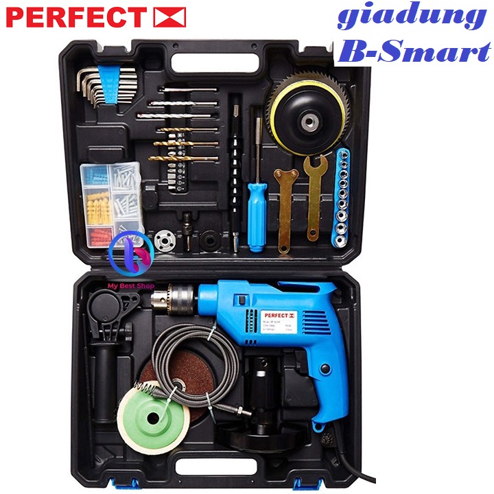 Bộ dụng cụ máy khoan đa năng Perfect PF-ID179