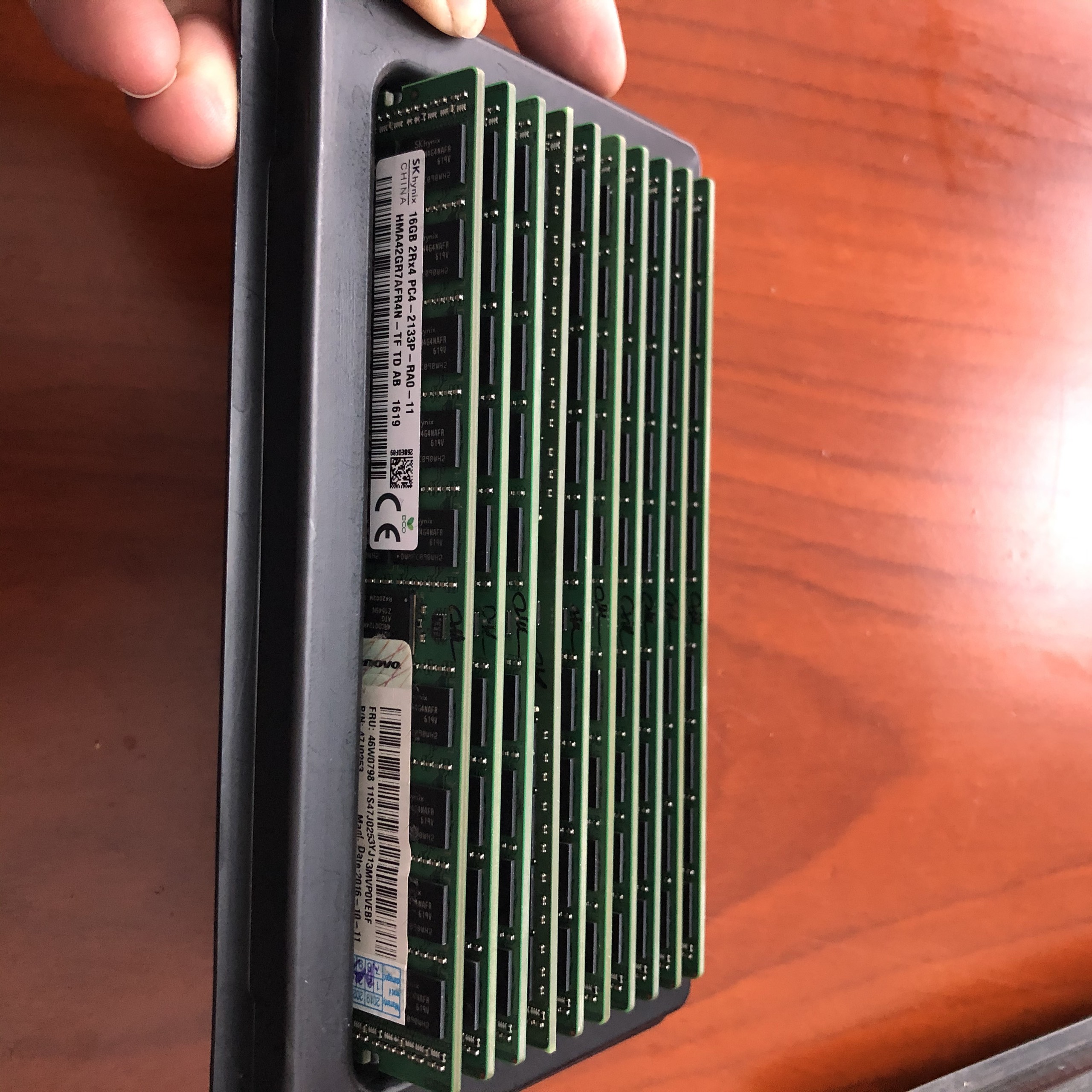 Ram ddr4 ecc reg 16g buss 2133 dùng cho main x99 hoặc máy trạm