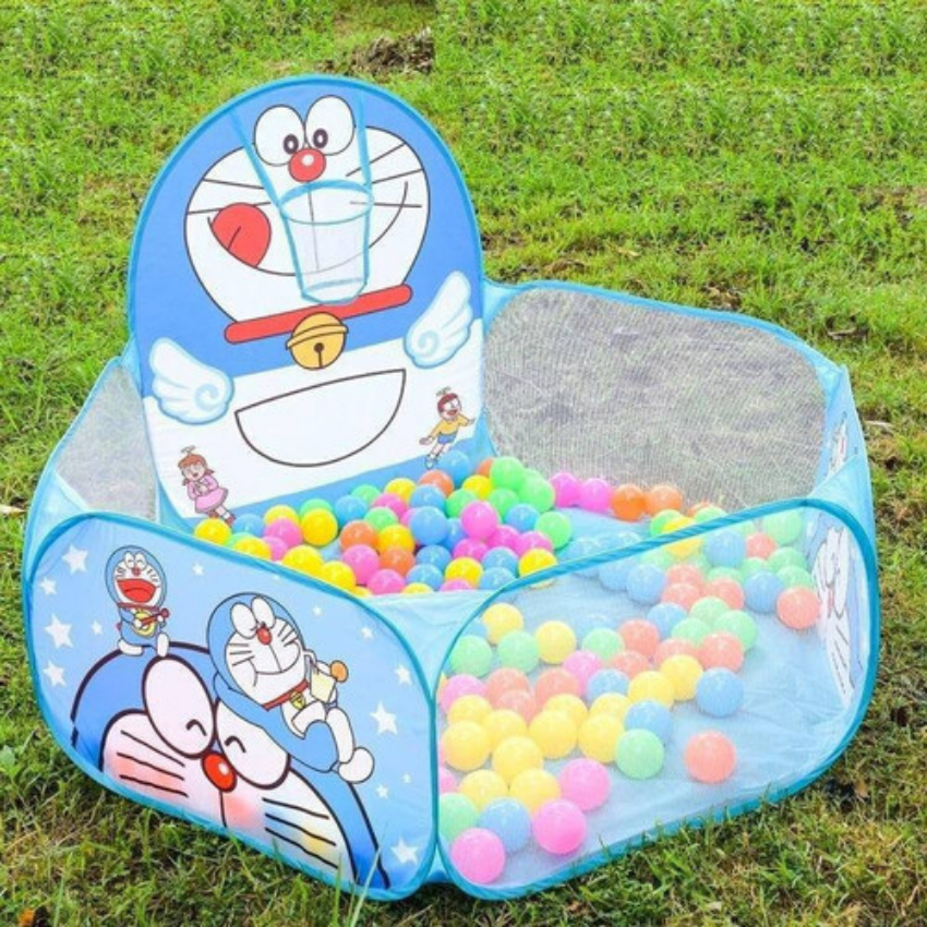 Nhà bóng có khung bóng rổ cho bé - lv8810