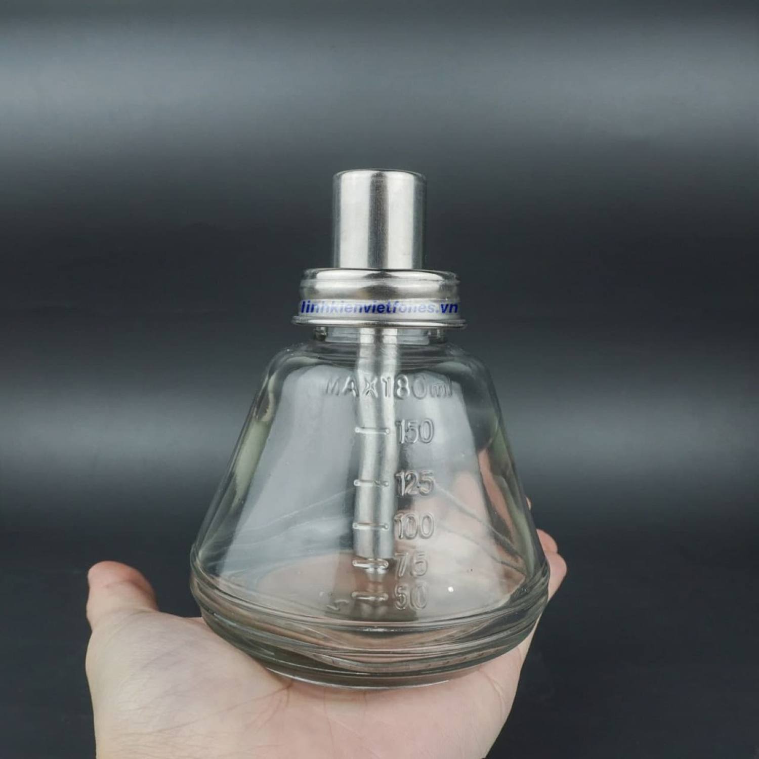 Lọ đựng cồn / acetone bình thủy tinh