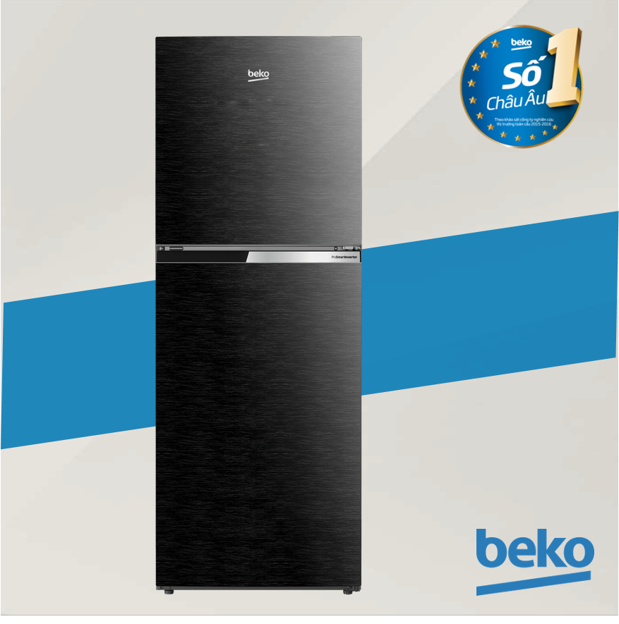 Tủ lạnh Beko Inverter RDNT231I50VWB - Thiết kế phong theo phong cách Châu Âu tối dản - sang trọng - 210L - Công nghệ hai dàn lạnh độc lập vượt trội - Hàng chính hãng bảo hành 2 năm