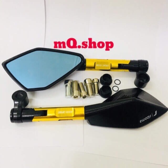 GƯƠNG 5 CẠNH XE MÁY RIZOMA LẮP CHO CÁC LOẠI XE ĐỦ MÀU GIÁ 1 ĐÔI