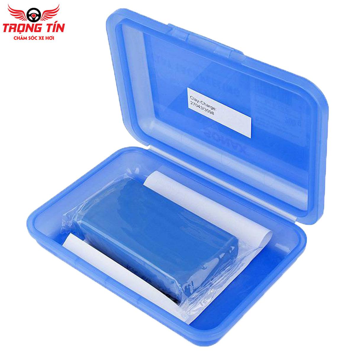 Đất sét tẩy bụi tàn sơn, gỉ bề mặt, nhựa cây sonax clay blue 200g